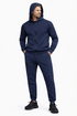 Mens Tracksuit Hooded Winter Warm Full Zip Pockets Sports Jogging Bottom Top Set