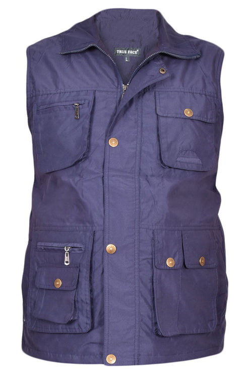Mens Safari Sleeveless Jacket