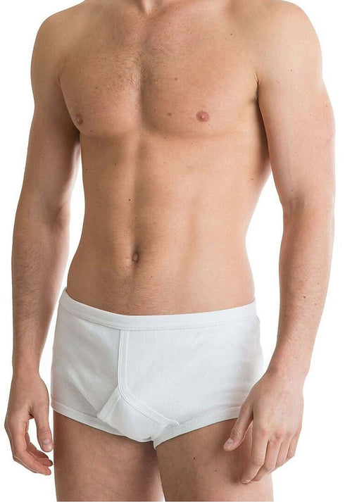 True Face Men's White Boxer Briefs Multipack TF_M_3PkBXR_Brief_WHT_2XL