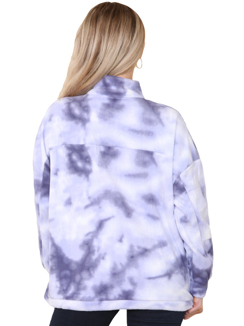 Ladies Over Size Micro Fleece