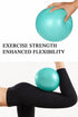 25cm Anti-Burst Pilates Ball | Yoga Exercise Ball with Pump