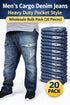 20 Pack Men's Darhurst Plus Size Jeans