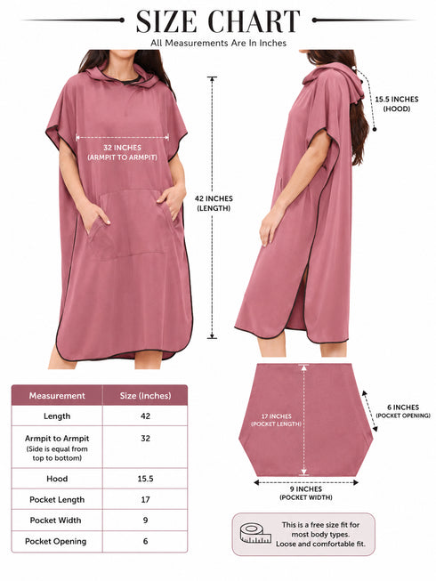 50 Pack Unisex Hooded Changing Robes – Quick Dry Lightweight Wholesale Robes