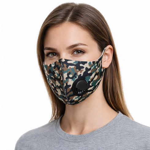 Adults Reusable Filter Face Mask