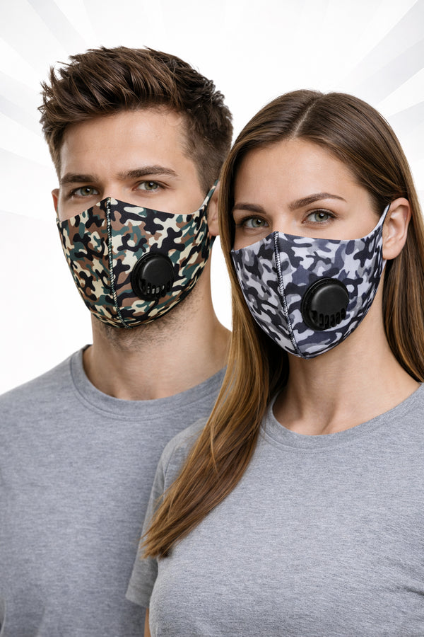 Adults Reusable Filter Face Mask