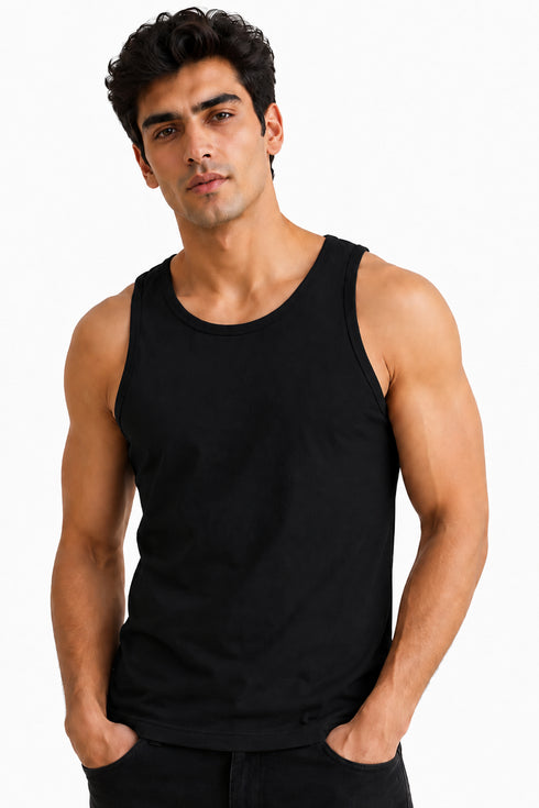 12 Pack Men’s Assorted Sleeveless Vests - From £2.08 Per Unit