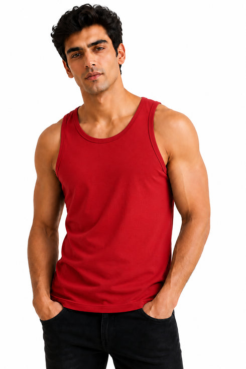 12 Pack Men’s Assorted Sleeveless Vests - From £2.08 Per Unit