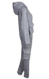 Ladies Baggy Cargo Pocket Tracksuit