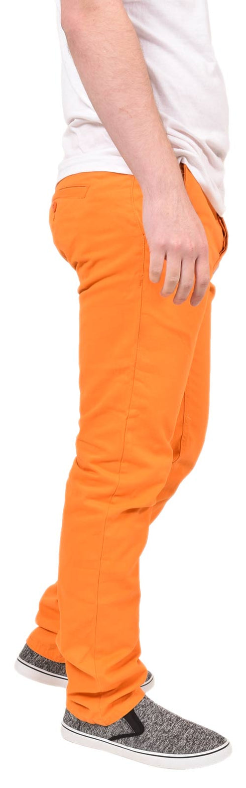 Men’s Slim Fit Cotton Chinos - Casual Trousers