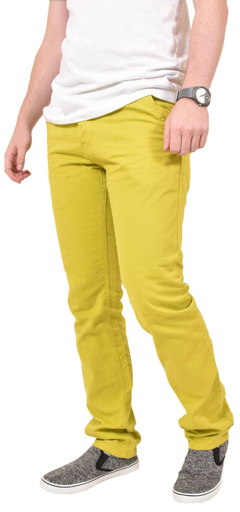 Men’s Slim Fit Cotton Chinos - Casual Trousers