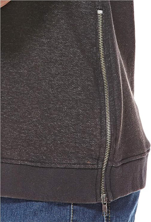 Mens Zip Side Casual T-Shirt
