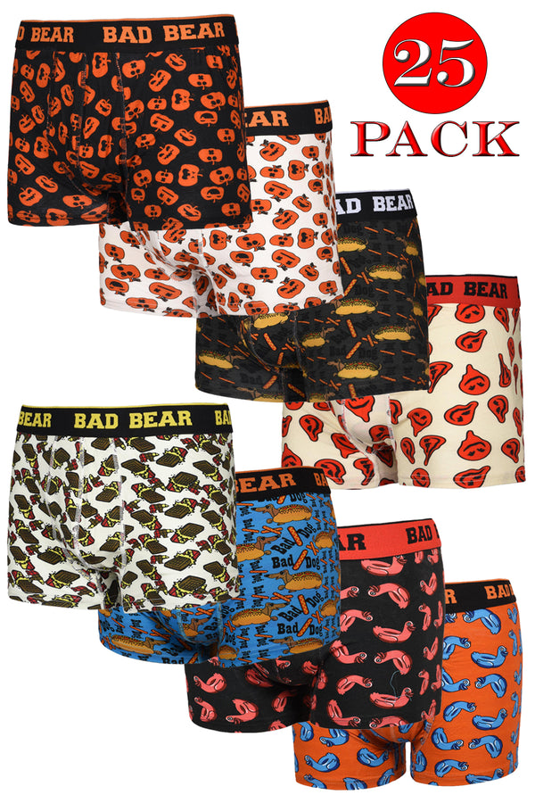 Men's Novelty Boxer Shorts - 25/50 Pack