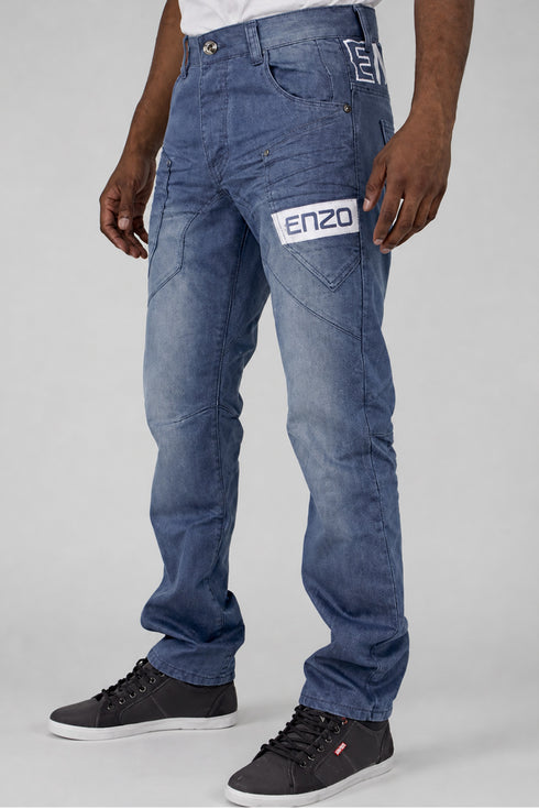7 Pack Men’s Enzo Jeans Assorted Styles & Sizes - From £9.99 Per Unit