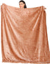 Large Faux Fur Warm Fleece Throw