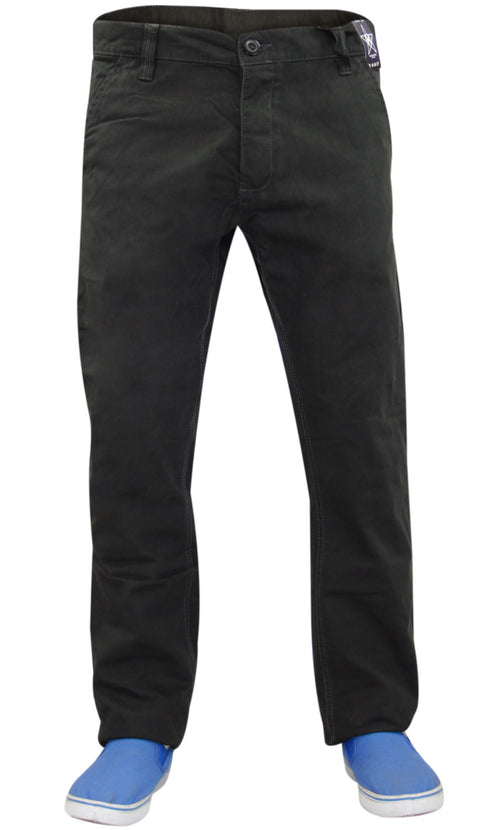 Men’s Slim Fit Cotton Chinos - Casual Trousers
