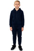 Kids Plain Tracksuit Set With Cords