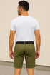 True Face Belted Chino Cotton Shorts