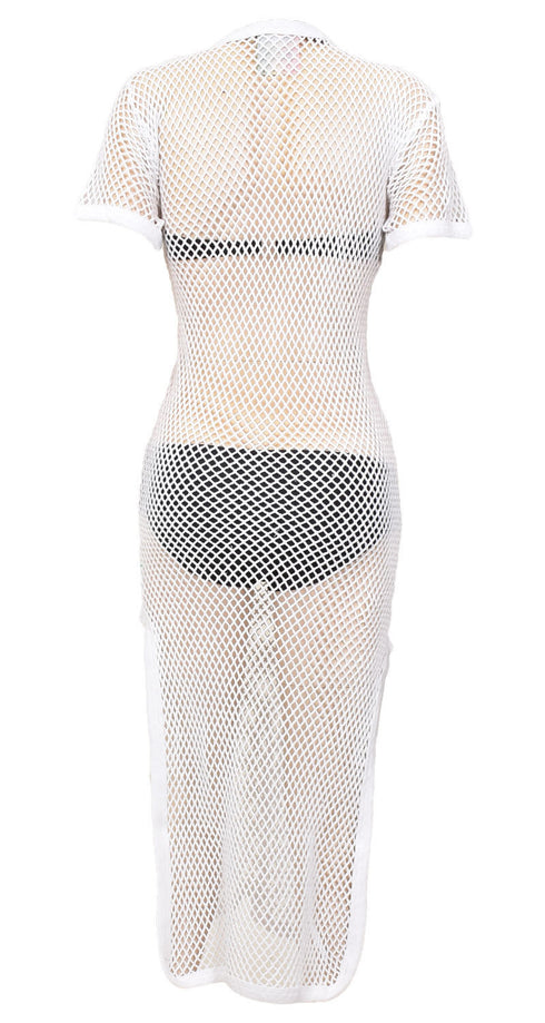 Women Cotton Maxi String Dress