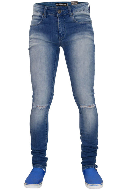 7 Pack Men’s Jeans Clearance Bundle Assorted Sizes & Colours - From £7.14 Per Unit