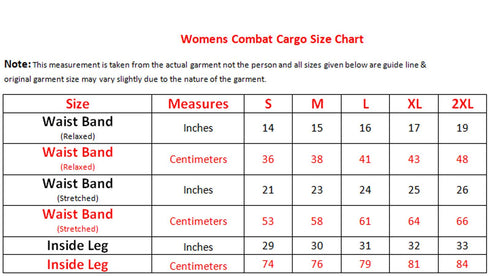 Ladies Fleece Cargo Trousers