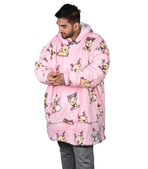 Cozy Unisex Blanket Hoodie - Ultimate Comfort and Warmth for All Genders
