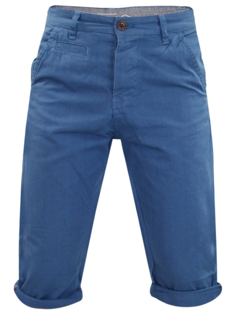 Men Plain Cotton Summer Knee Length Shorts - 24 Waist