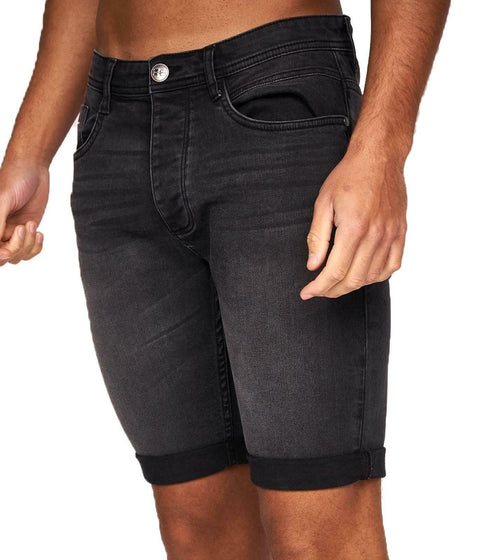 Crosshatch Men's Shorts Tadcaster Wash CH_M_SHORT_Tadcaster_BlkW_32