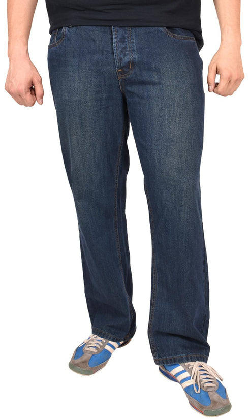 True Face Men's Jeans Indigo BB_M_Jeans_SR113_IND_48S