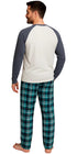 3-Pack Men’s Christmas Pajama Sets – Funny Holiday Designs & Plaid Pants