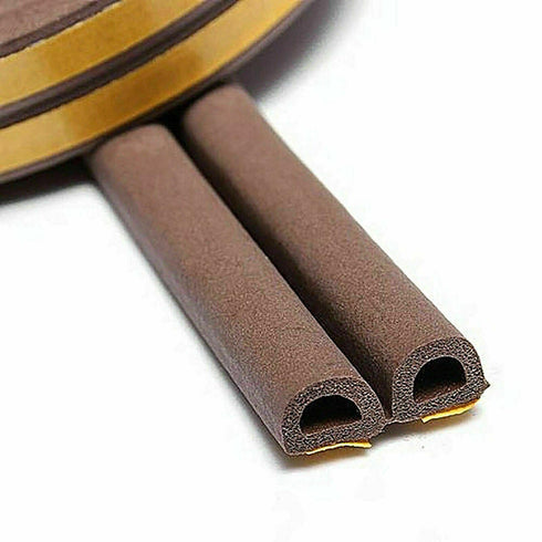 Weather Stripping Foam Seal Strip – Type D & P for Doors & Windows - From 79p Per Unit
