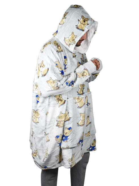 Cozy Unisex Blanket Hoodie - Ultimate Comfort and Warmth for All Genders