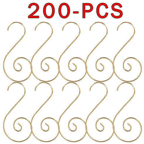 S-Shaped Ornament Bauble Hanging Metal Hooks