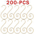 S-Shaped Ornament Bauble Hanging Metal Hooks