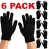 6 Pack Men’s Winter Gloves – Warm Knit Gloves for Cold Weather