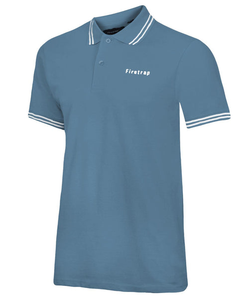 Firetrap Mens Short Sleeve Polo T-shirt