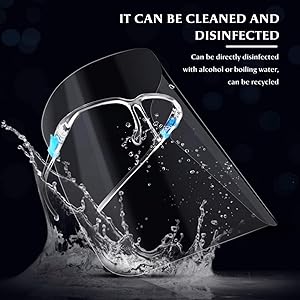 Full Face Visor Shield - Pack Of 10