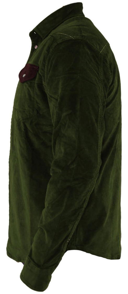 Mens Long Sleeve Stretchable Cotton Shirt