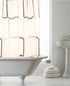 Anti Mould Printed Shower Curtain - Style C