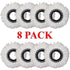 Spin Mop Refill Heads Replacement Pads - Compatible Microfiber Mop Heads – 2, 4, 6, 8, or 10 Pack