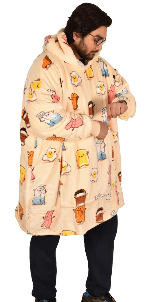 Cozy Unisex Blanket Hoodie - Ultimate Comfort and Warmth for All Genders