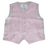 Kids Patterned V Neck Waistcoat