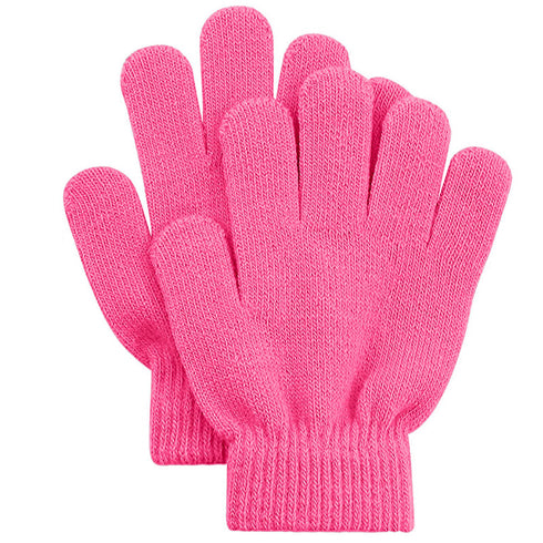 Kids 6 Pack Assorted Colour Gloves