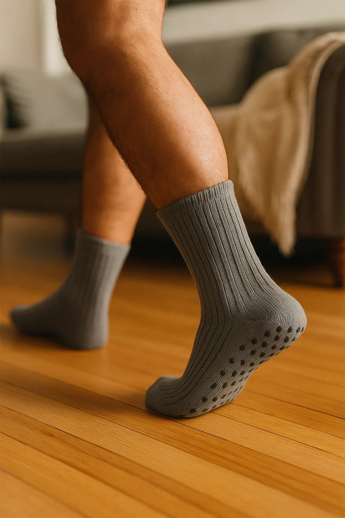 Men’s Thermal Winter Socks with Sherpa Lining – Ultra Warm Insulated Cozy Socks for Cold Weather