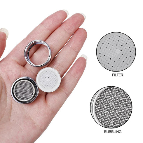 4 Pack Bathroom Sink Faucet Aerator Filter Nozzle