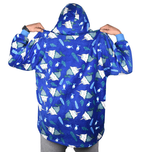 Cozy Unisex Blanket Hoodie - Ultimate Comfort and Warmth for All Genders