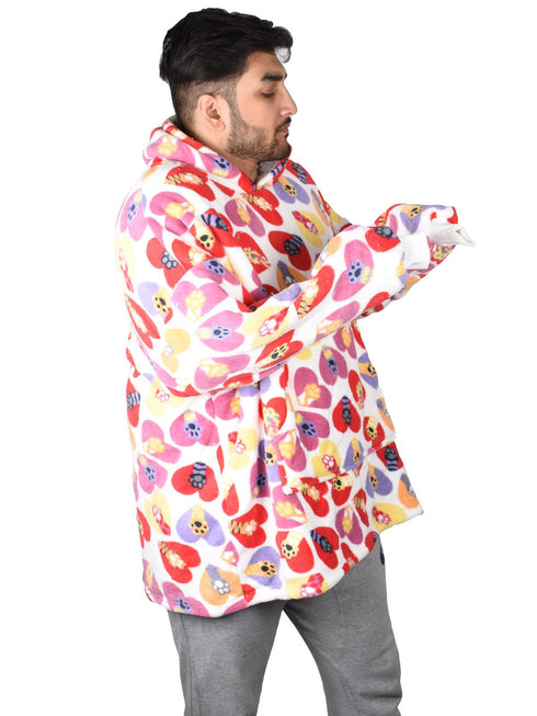 Cozy Unisex Blanket Hoodie - Ultimate Comfort and Warmth for All Genders