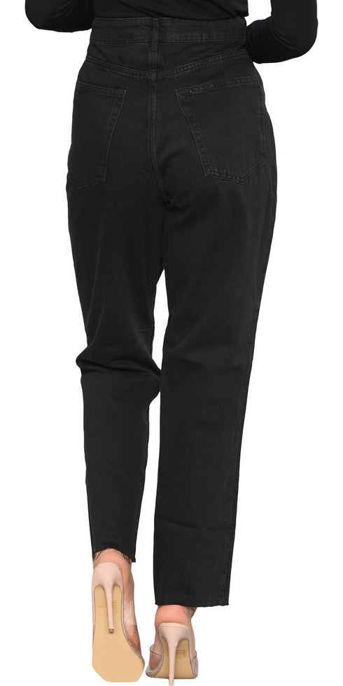 True Face Women's Jeans Slim BB_W_Jean_Slim_BLK_10XS