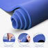 Non-Slip Yoga Mat for Exercise & Fitness With Carry Strap
