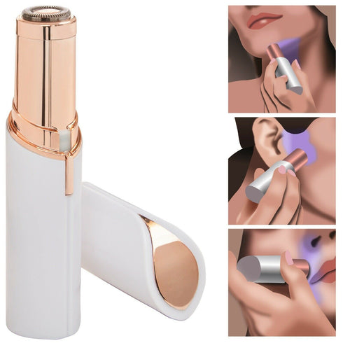 Womens Facial Hair Remover – Painless Cordless Epilator & Trimmer