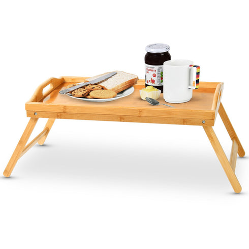 Wooden Foldable Bamboo Tray